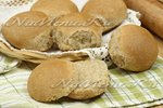 Булочки из обойной муки на горчичном масле