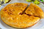 Постный пирог с капустой