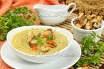 Суп-пюре из брокколи и цветной капусты