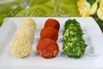 Сырные шарики с чесноком