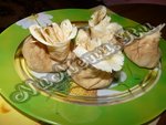 Фаршированные блины с грибами