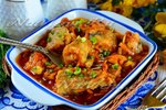 Рыба в маринаде с морковью и луком