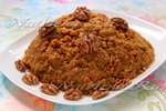 Торт «Муравейник» с вареной сгущенкой и грецкими орехами