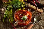 Свекольник с ботвой