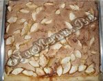 Слоеный пирог с яблоками
