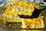 Запеканка из макарон с курицей в духовке