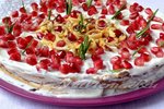 Торт из блинов со сметанным кремом