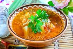 Борщ из свежей капусты