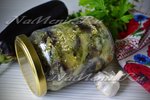 Баклажаны с чесноком и укропом