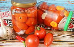 Маринованные помидоры с уксусом
