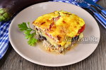 Мусака по-гречески с баклажанами