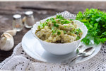 Салат из куриных желудков