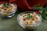 Салат "Принц" с говядиной и грецкими орехами
