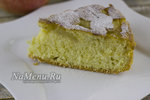 Пышная шарлотка с яблоками
